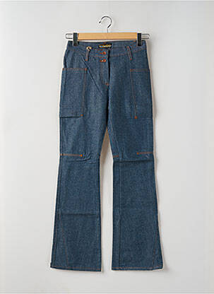 Bootcut džinsai aukšta talija aukšta talija mėlyna TEDDY SMITH moteris