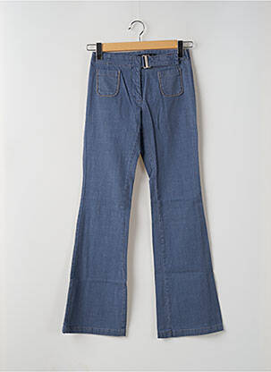 Bootcut džinsai aukšta talija aukšta talija mėlyna TEDDY SMITH moteris