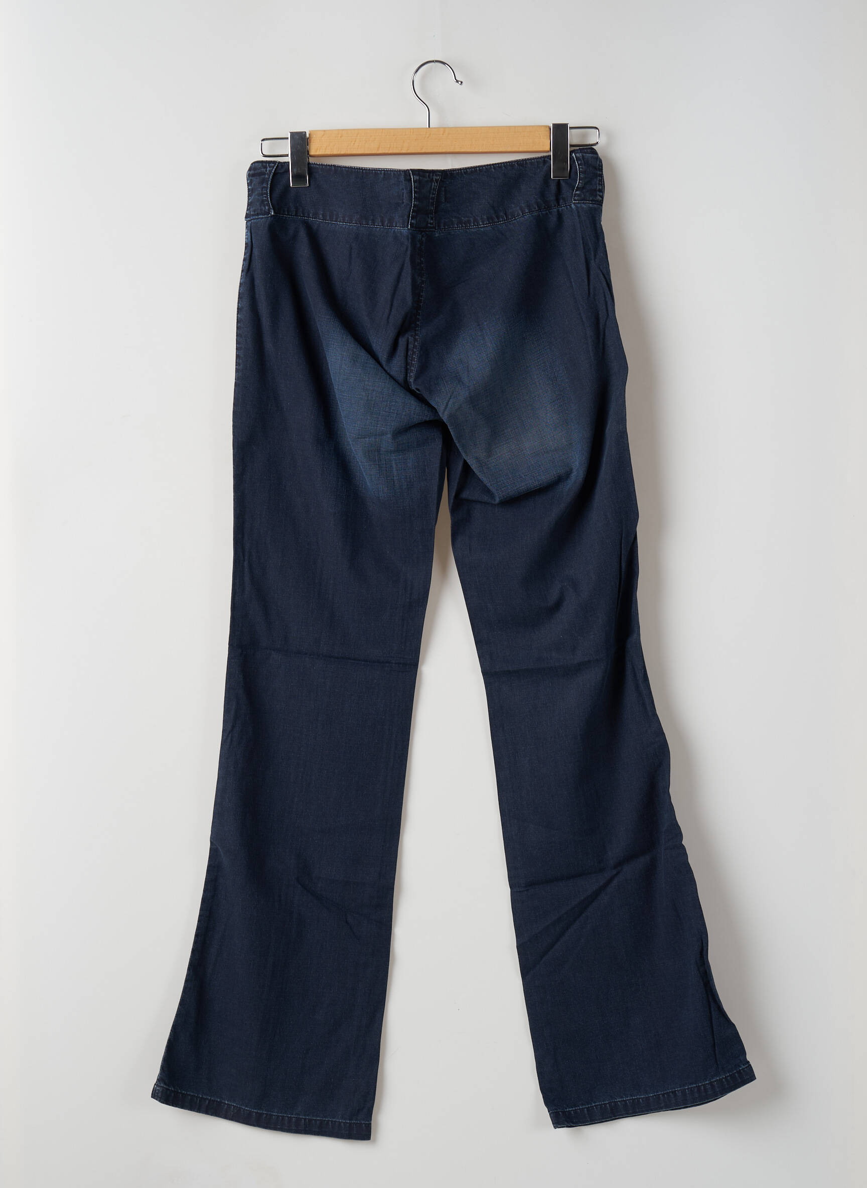 Bootcut džinsai tamprumas maža dydžio mėlyna 84849215 moteris