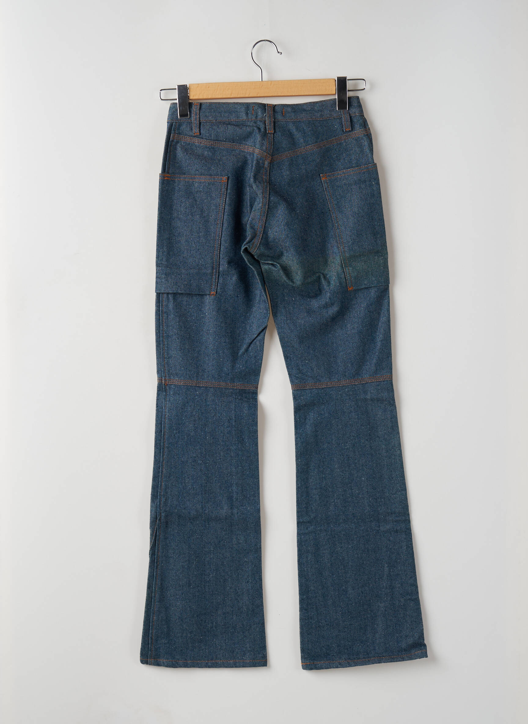 Bootcut džinsai aukšta talija aukšta talija mėlyna TEDDY SMITH moteris