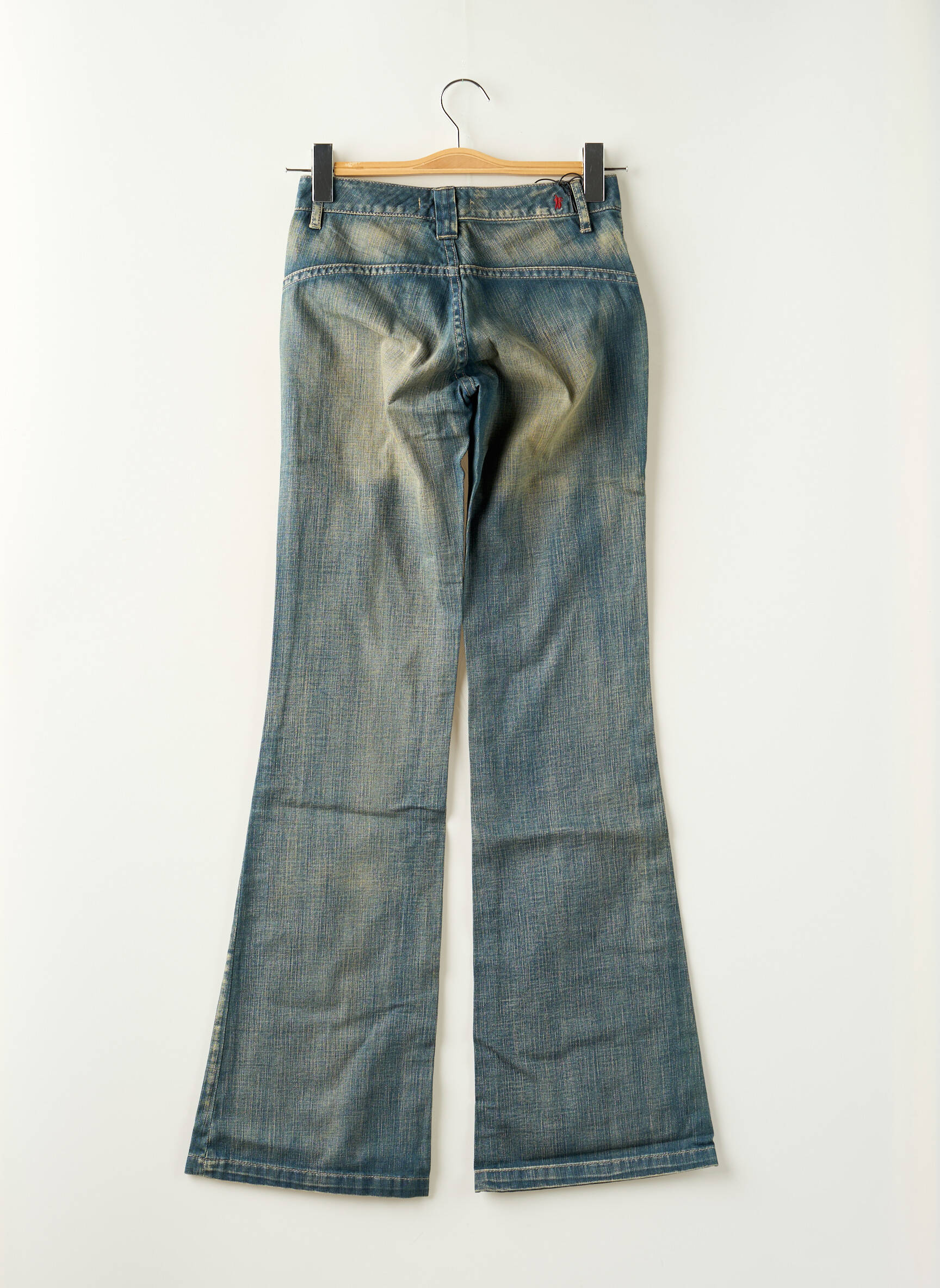 Bootcut džinsai tamprumas maža dydžio mėlyna TEDDY SMITH moteris