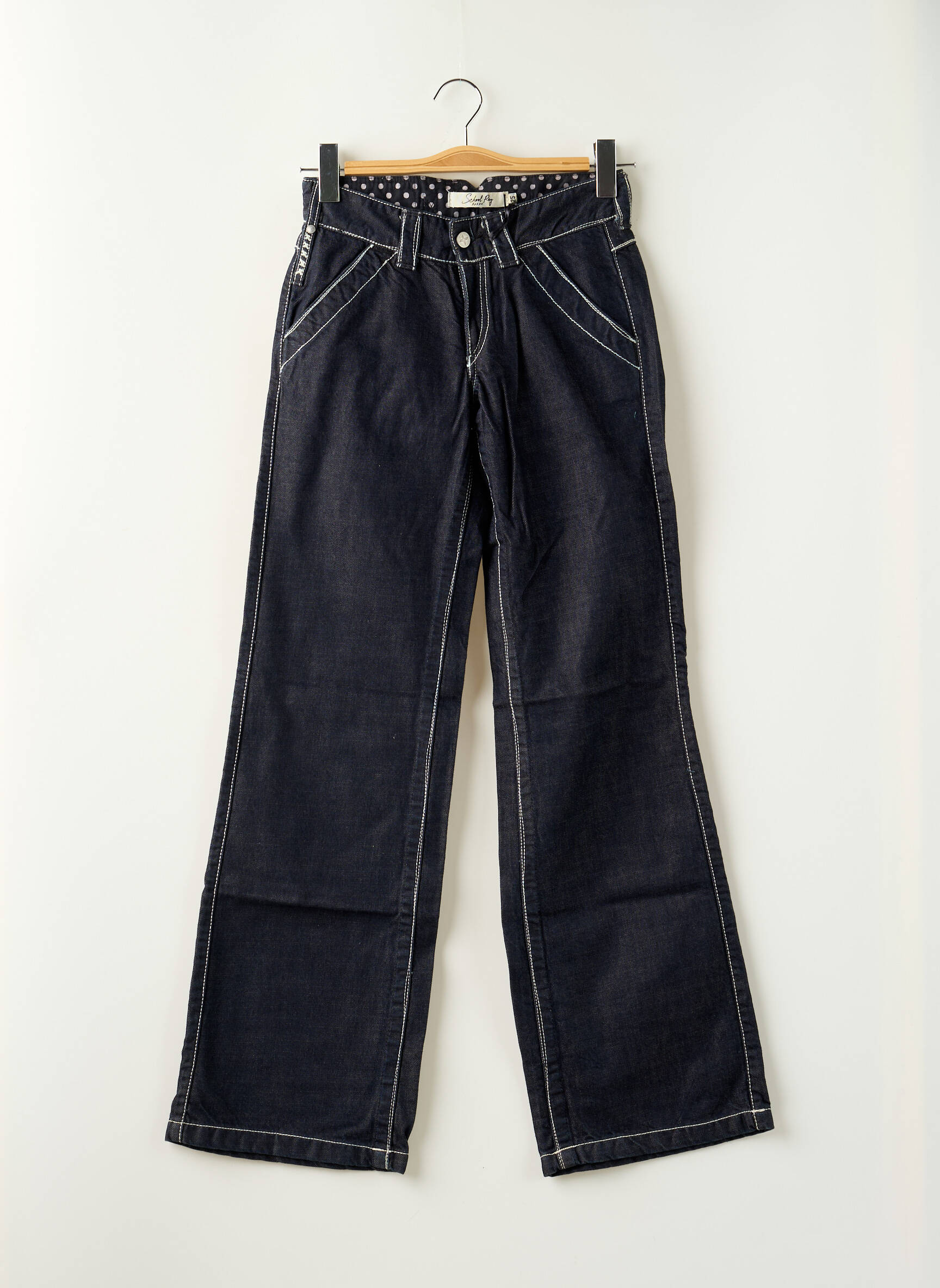 Bootcut džinsai normala dydis normala dydis mėlyna SCHOOL RAG moteris