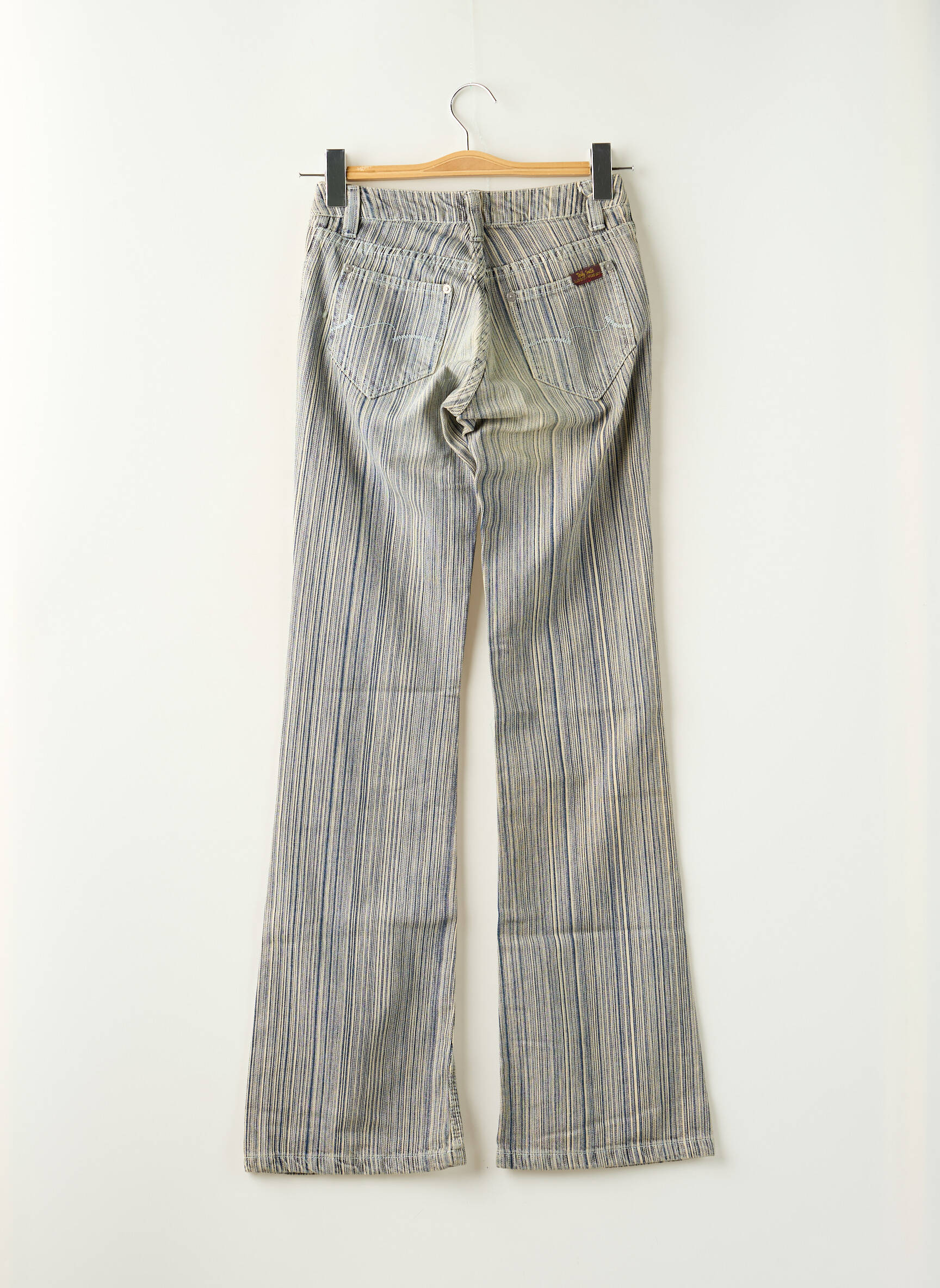 Bootcut džinsai tamprumas maža dydžio mėlyna TEDDY SMITH moteris