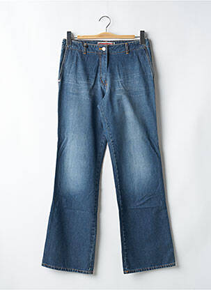 Bootcut džinsai aukšta talija aukšta talija mėlyna COM8 moteris