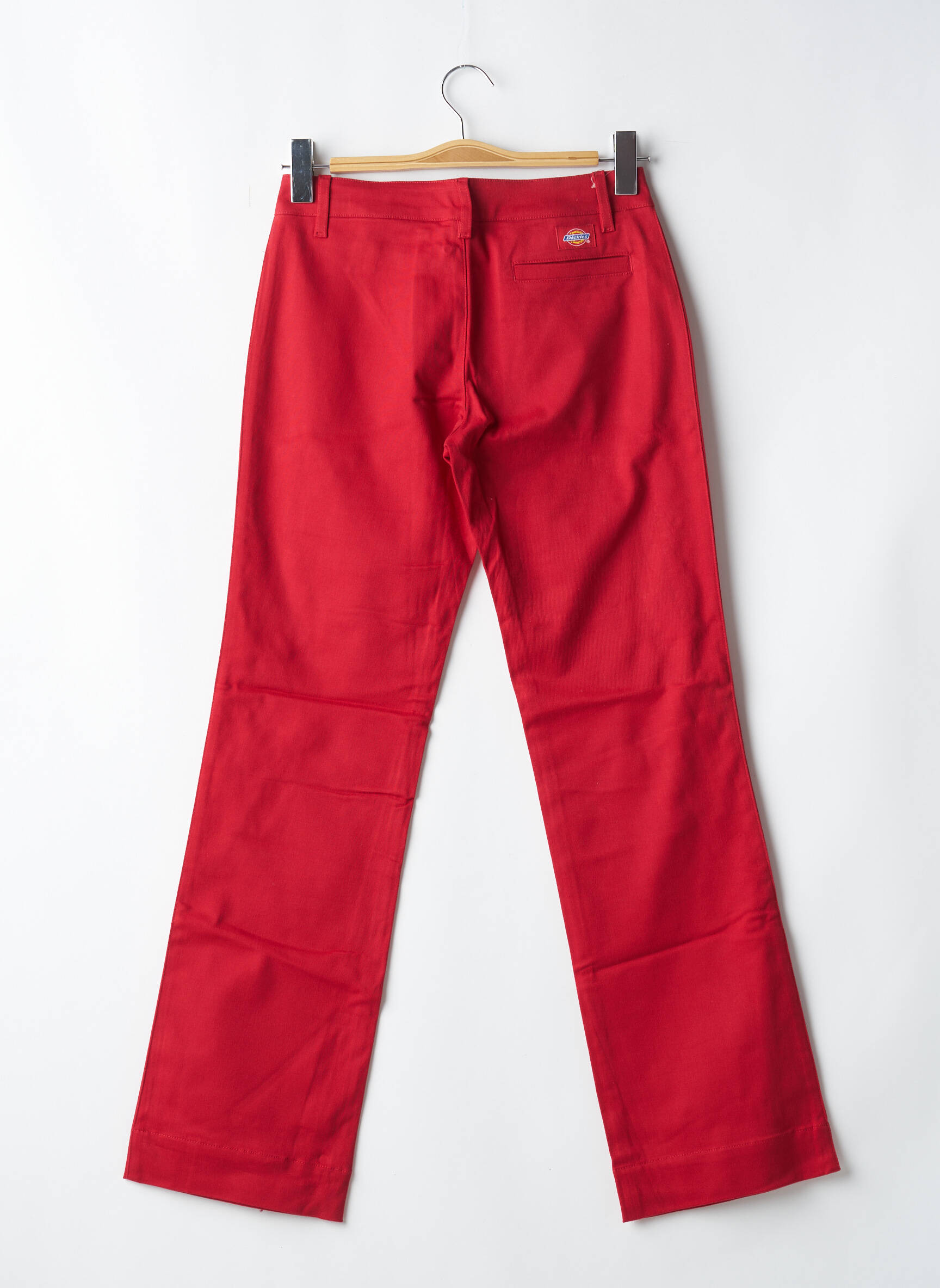 Tiesi kelnė tamprumas normala dydis raudona DICKIES moteris