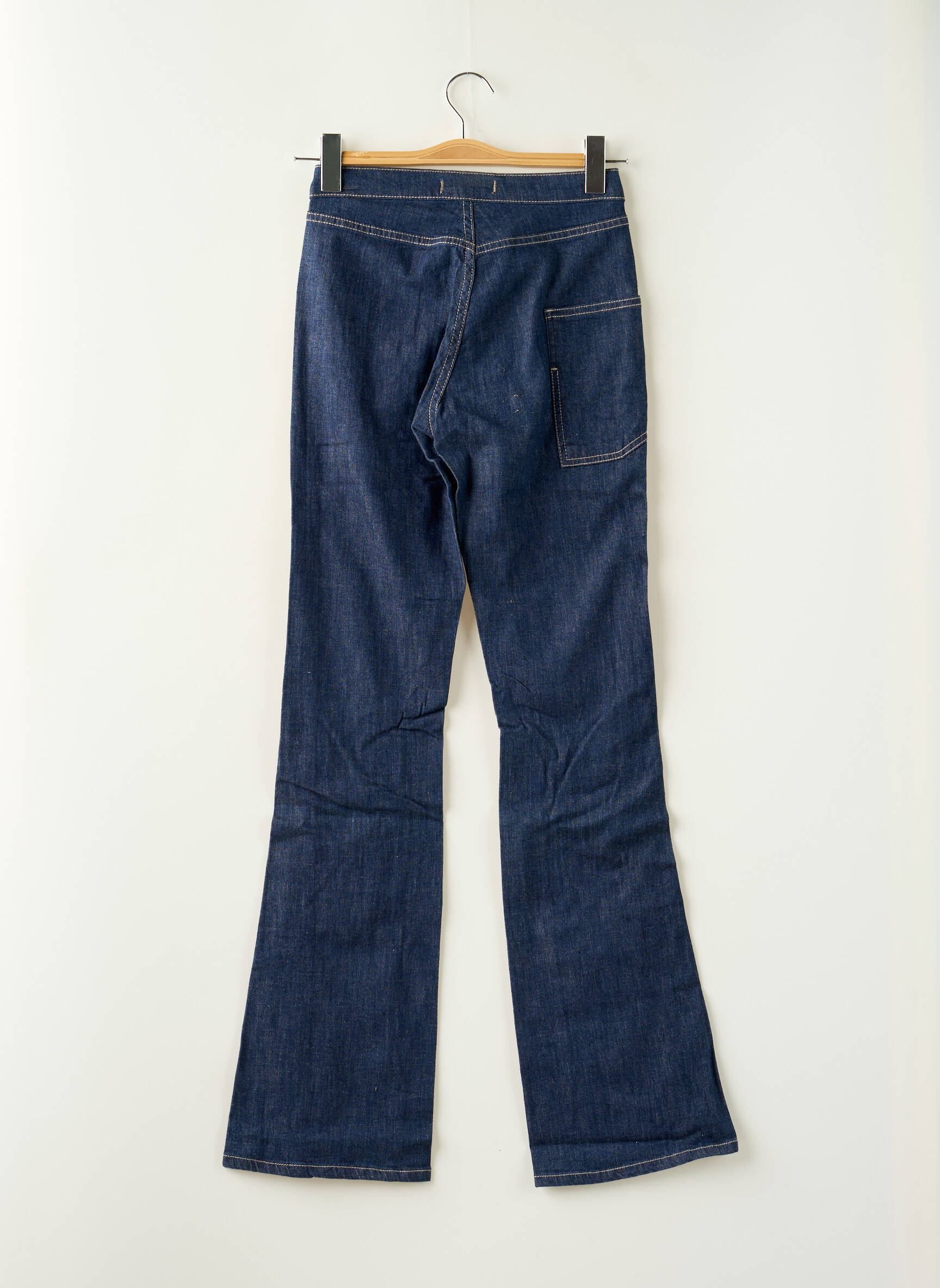 Bootcut džinsai aukšta talija aukšta talija mėlyna TEDDY SMITH moteris