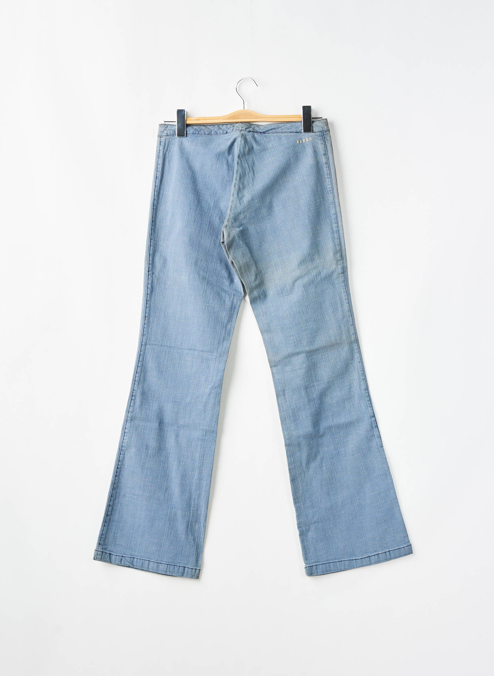 Bootcut džinsai aukšta talija aukšta talija mėlyna SCHOOL RAG moteris