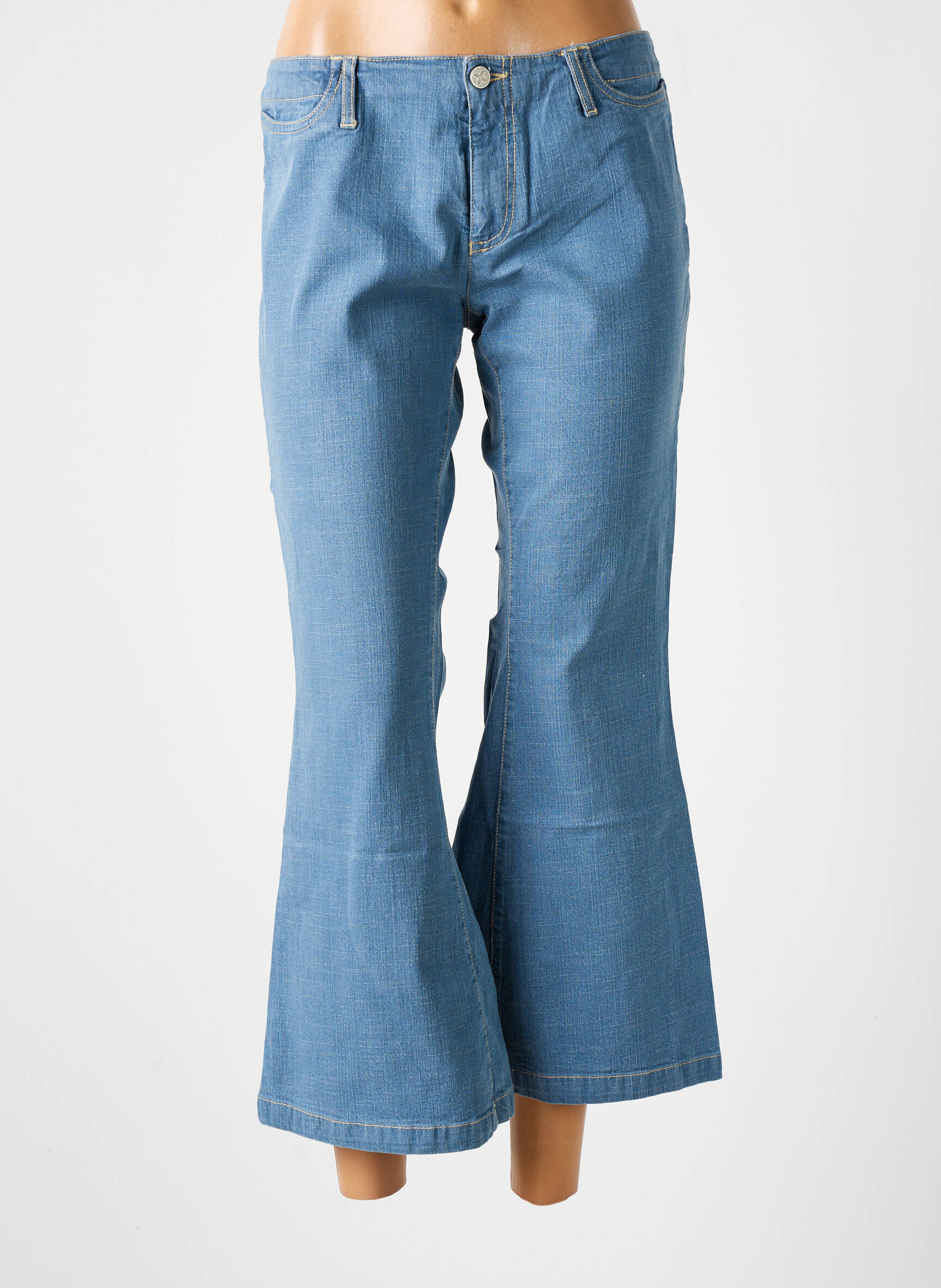 Bootcut džinsai normala dydis normala dydis mėlyna SCHOOL RAG moteris