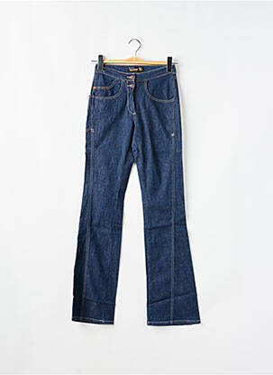 Bootcut džinsai aukšta talija aukšta talija mėlyna TEDDY SMITH moteris