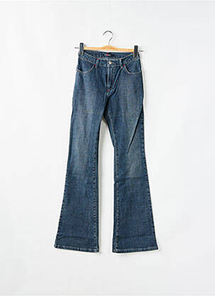Bootcut džinsai aukšta talija aukšta talija mėlyna TEDDY SMITH moteris