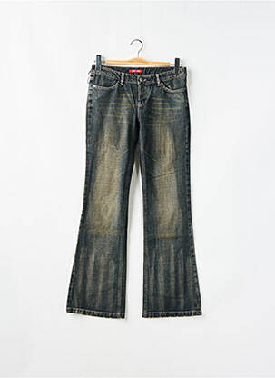 Bootcut džinsai tamprumas maža dydžio mėlyna TEDDY SMITH moteris
