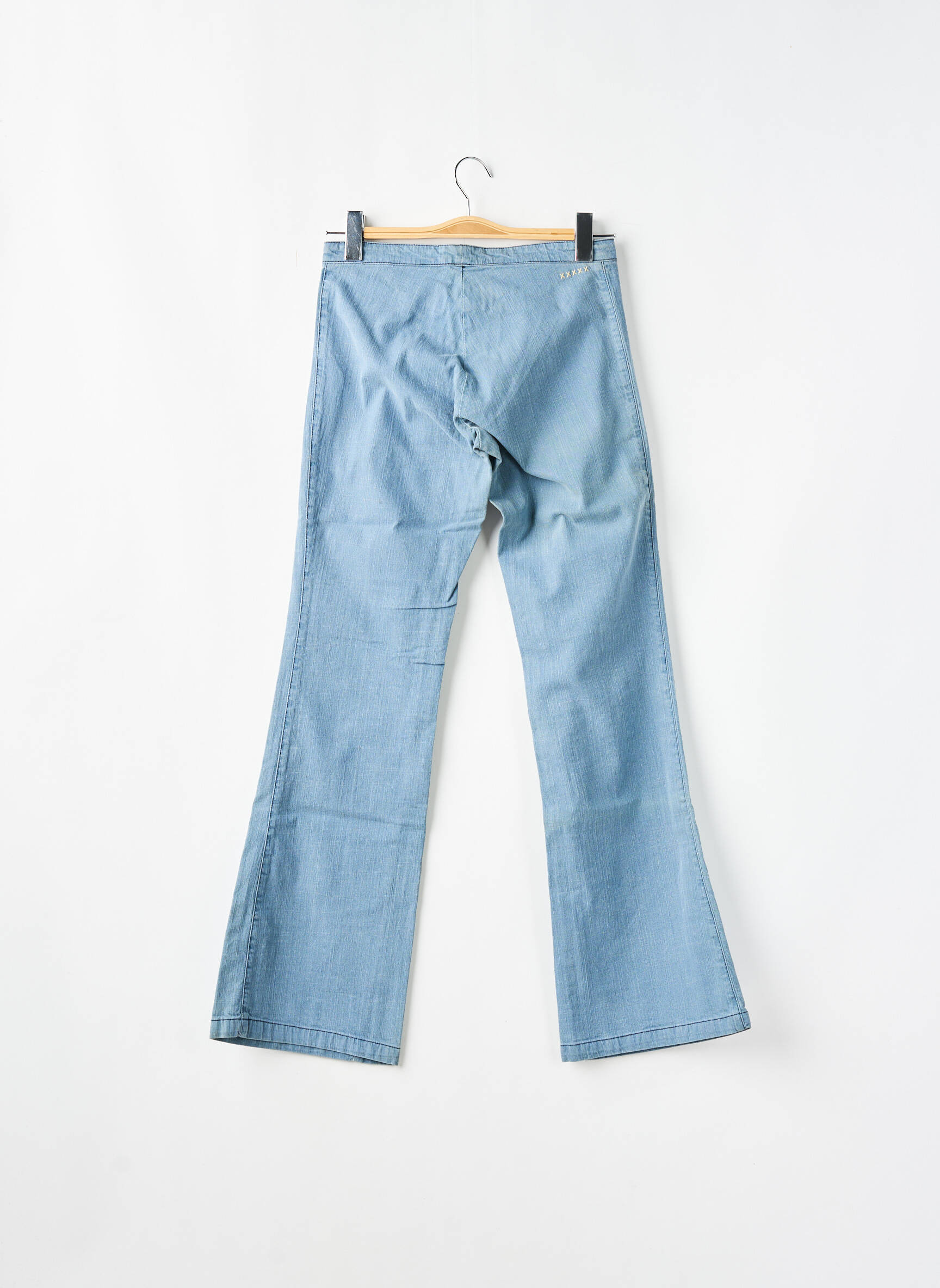 Bootcut džinsai aukšta talija aukšta talija mėlyna SCHOOL RAG moteris