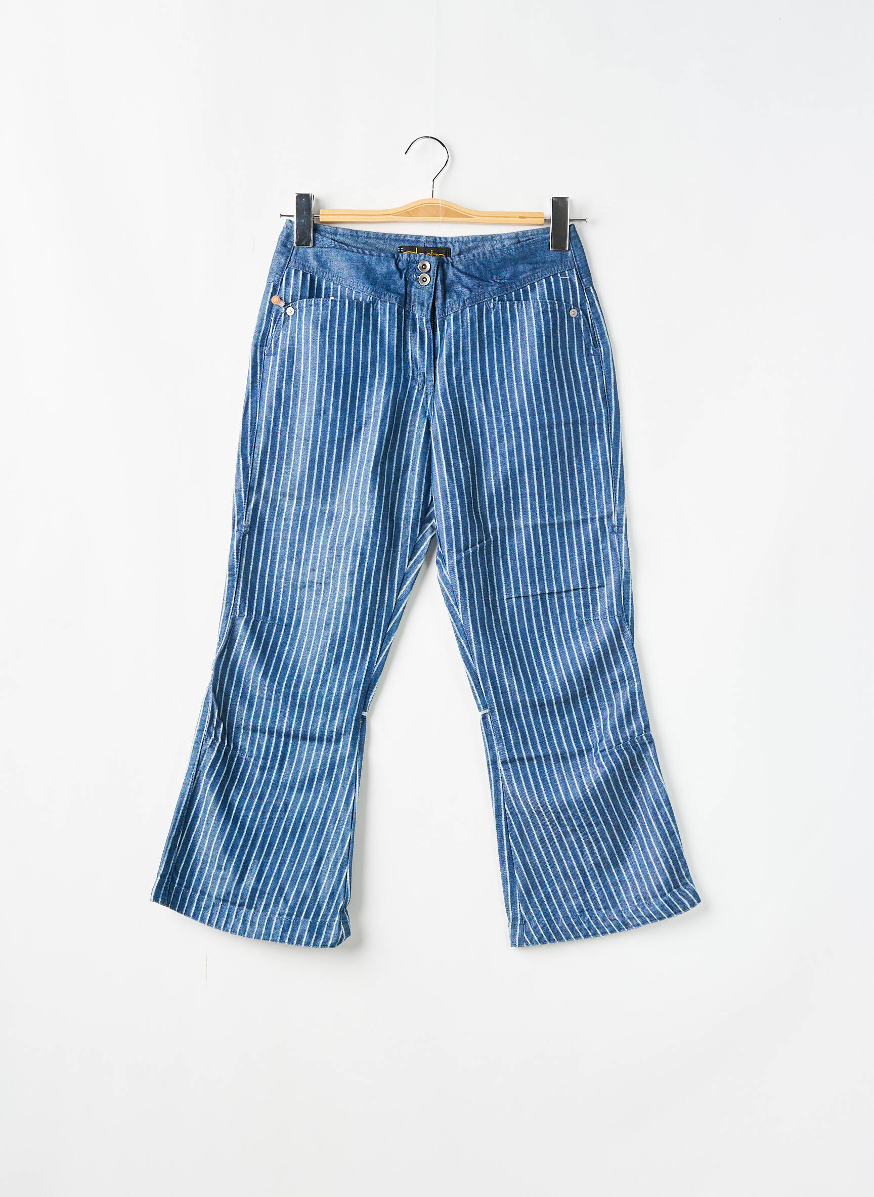 Bootcut džinsai normala dydis normala dydis mėlyna TEDDY SMITH moteris