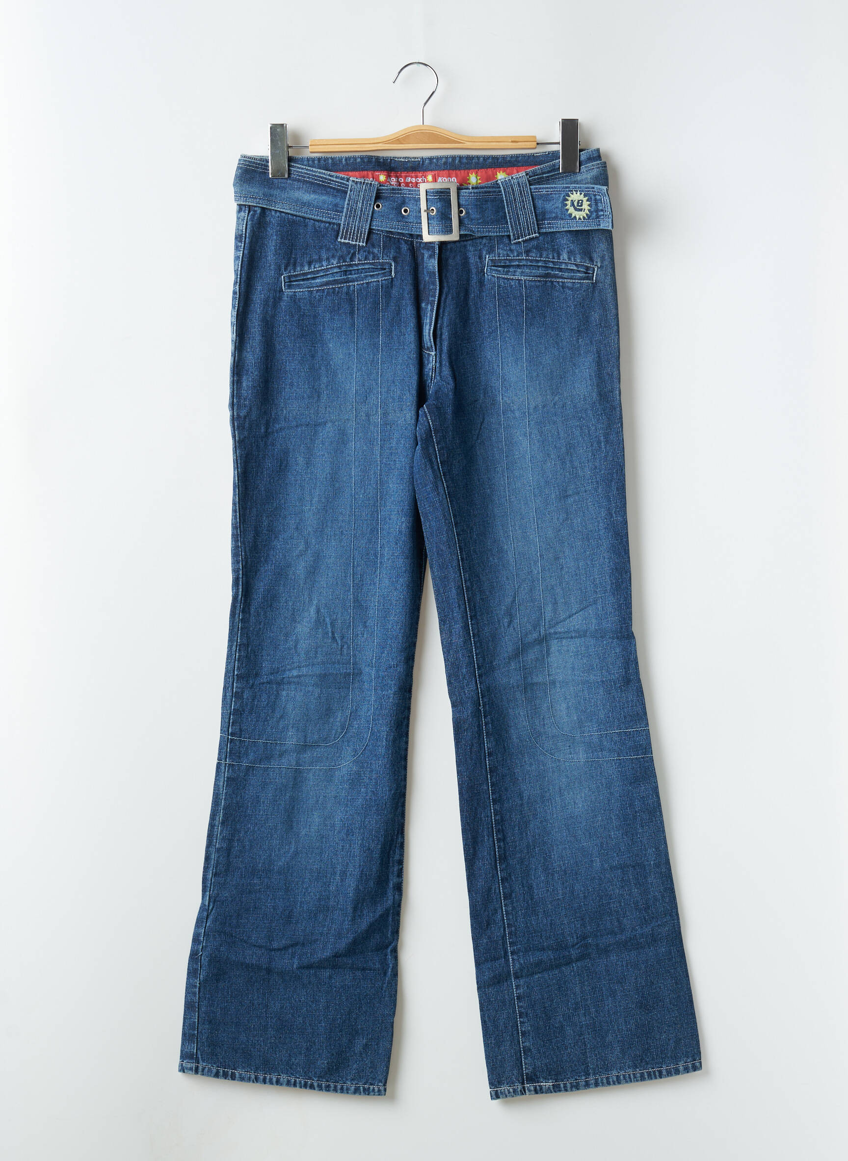 Bootcut džinsai normala dydis normala dydis mėlyna KANA BEACH moteris