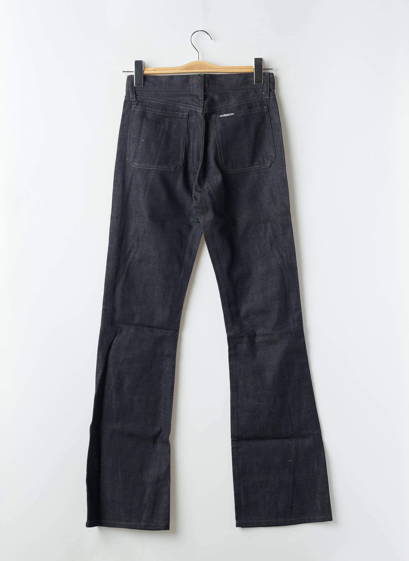 Bootcut džinsai aukšta talija aukšta talija mėlyna RWD moteris