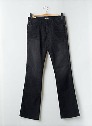 Bootcut džinsai tamprumas maža dydžio juodas WRANGLER moteris