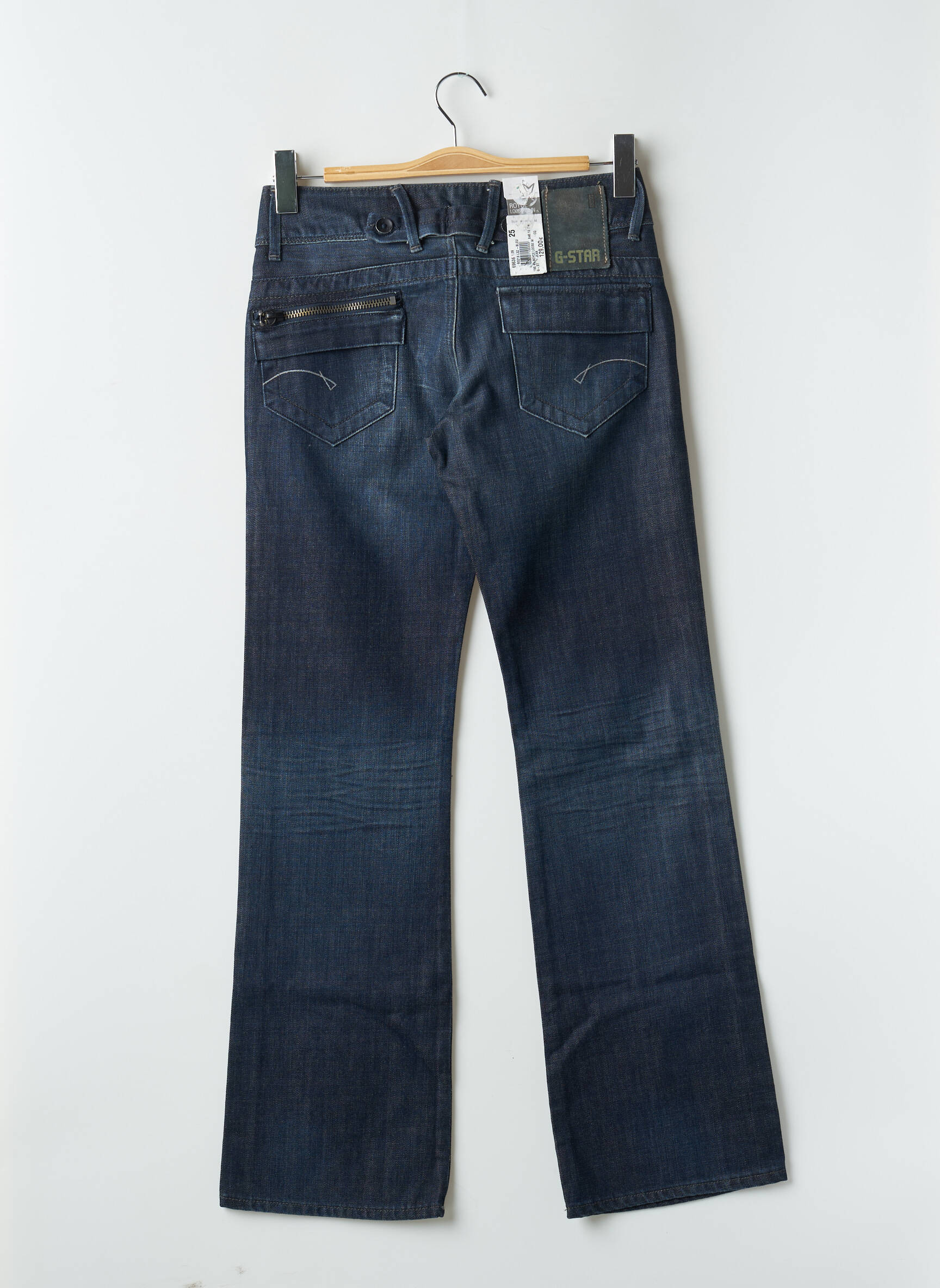Bootcut džinsai tamprumas maža dydžio mėlyna G STAR moteris