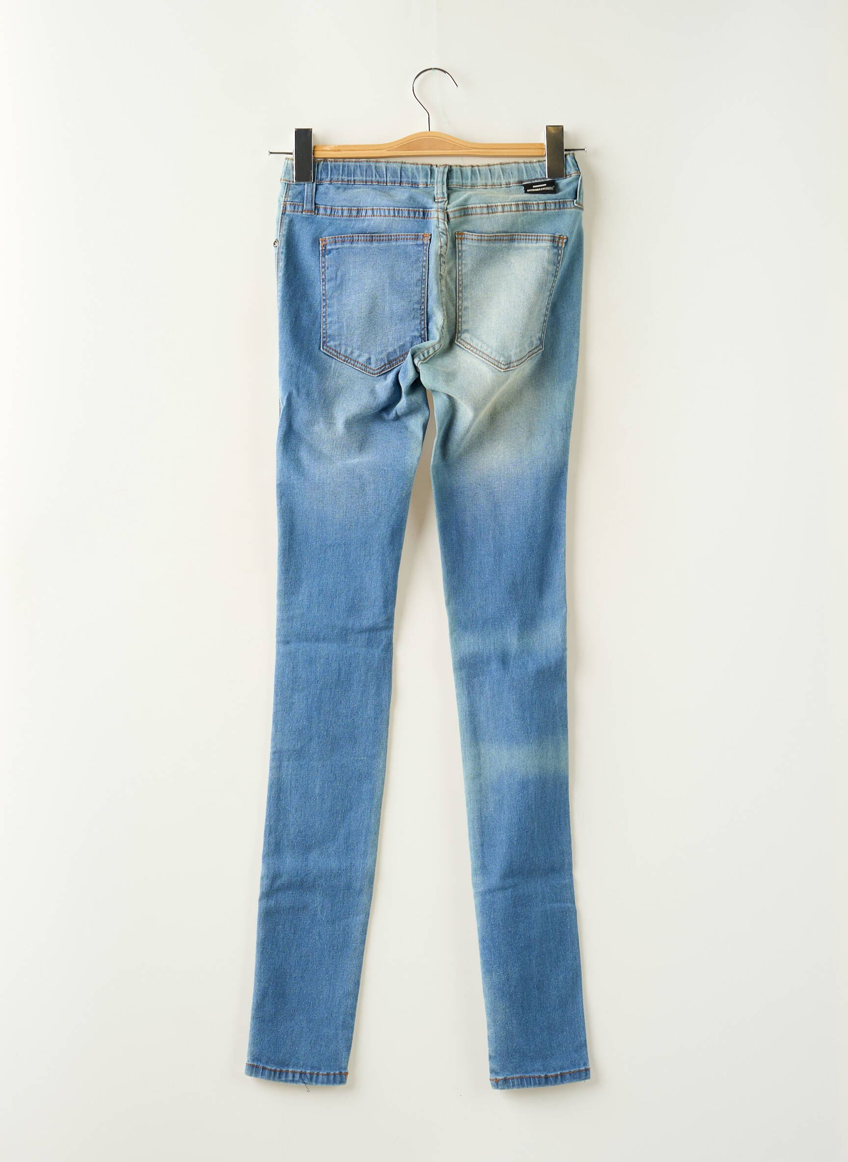 Lieknos džinsai kišenės mėlyna DR DENIM moteris