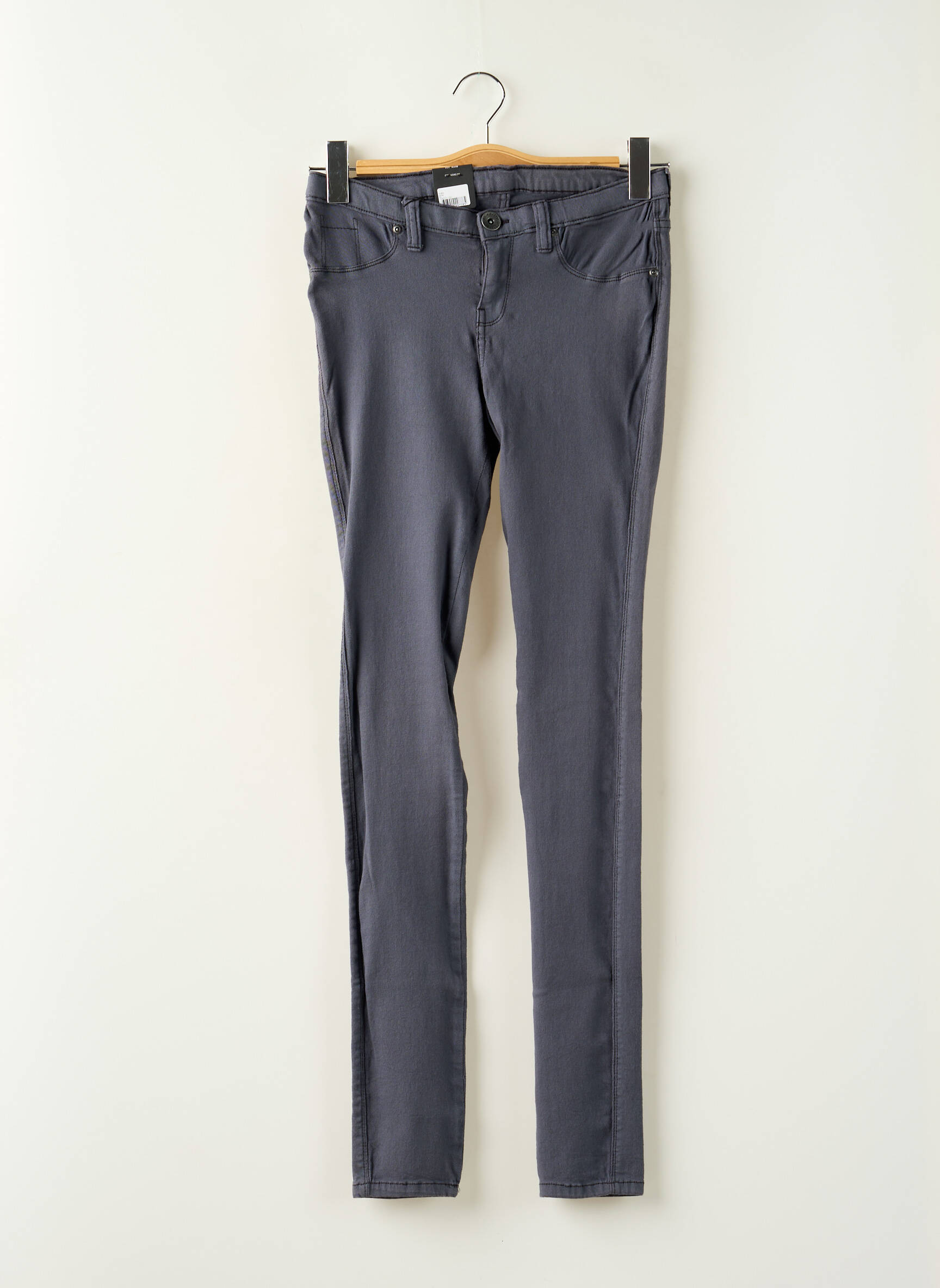 Lieknos kelnės lieknas pilka DR DENIM moteris