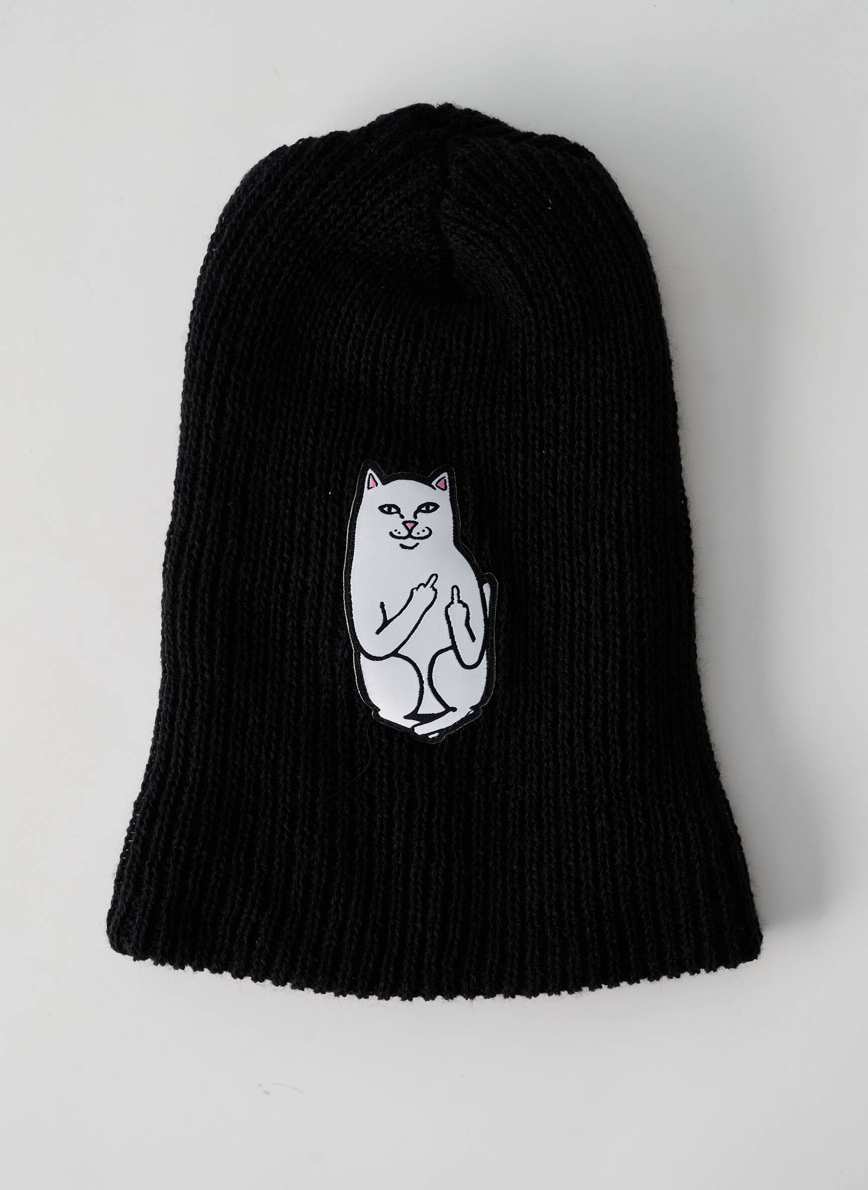 Kepurė didelės akies mezgimas juodas RIPNDIP vyras