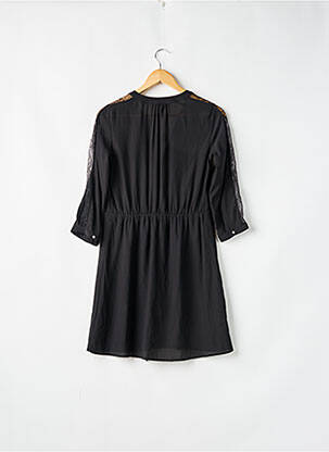 Trumpa suknelė 3/4 rankovės 3/4 rankovės juodas H&M moteris