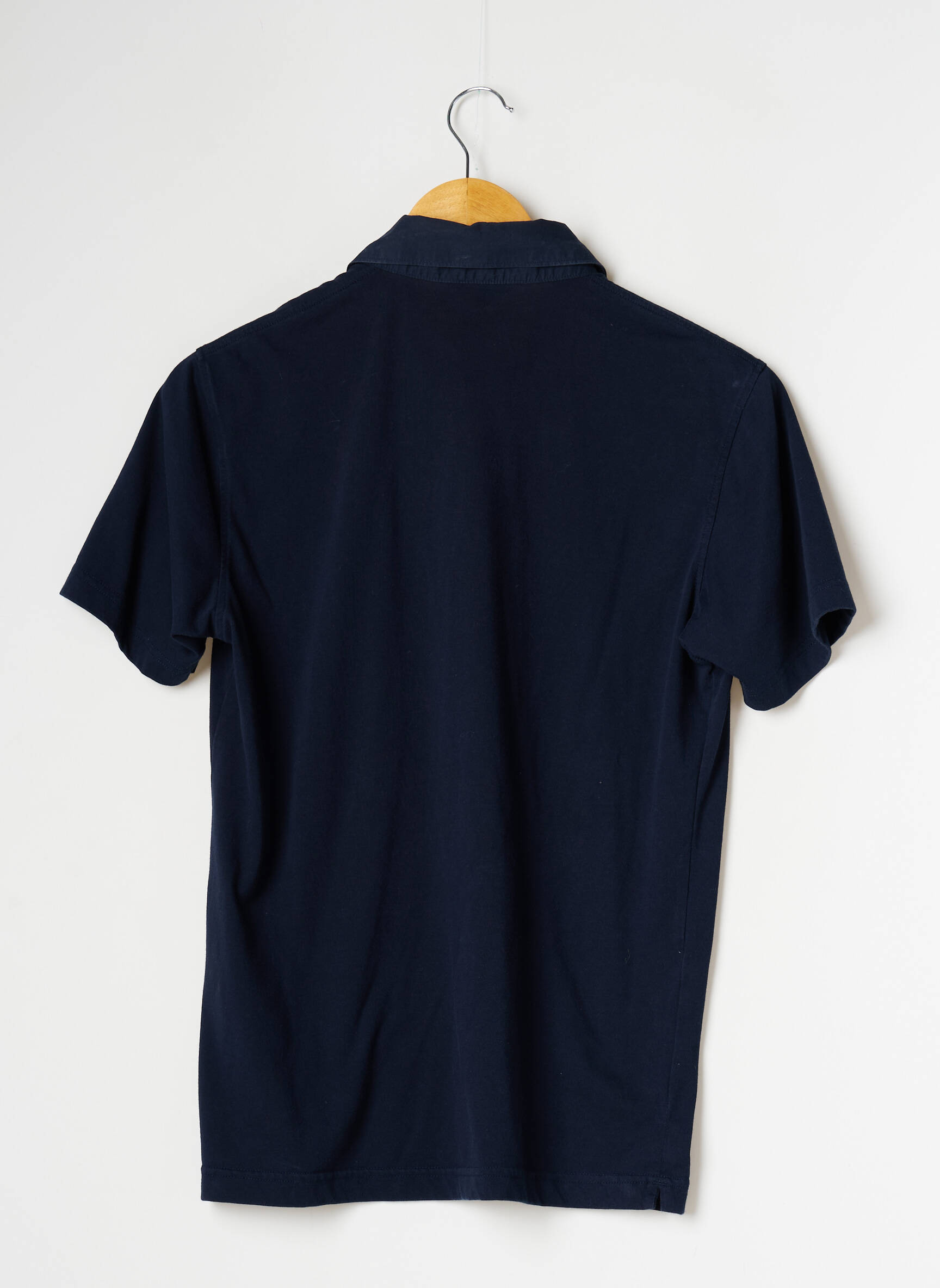 Polo tiesi kirpimas trumpas rankovės mėlyna UNIQLO vyras