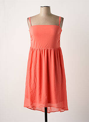 Pusilgių suknelė oranžinė VERO MODA moteris