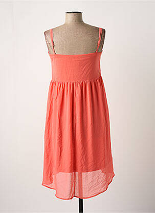 Pusilgių suknelė oranžinė VERO MODA moteris