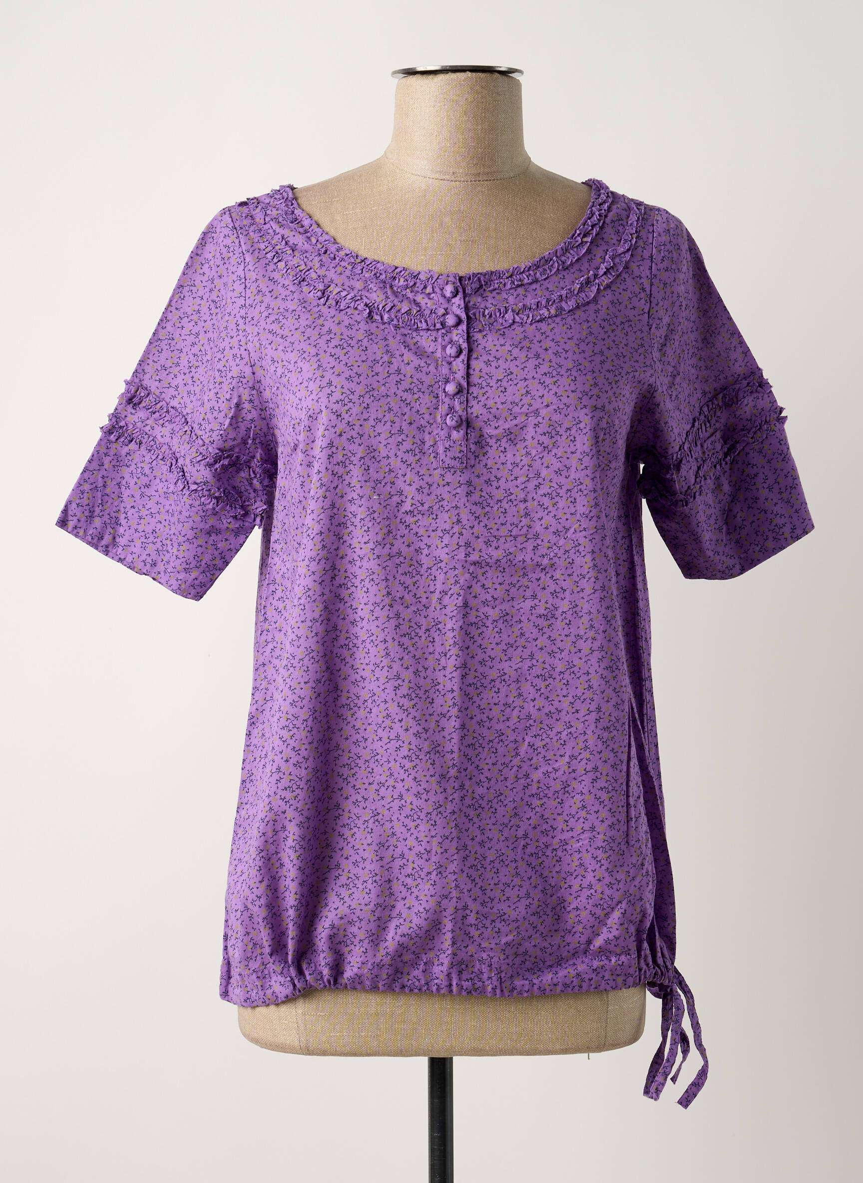 Bluzonai violetinis ICHI moteris