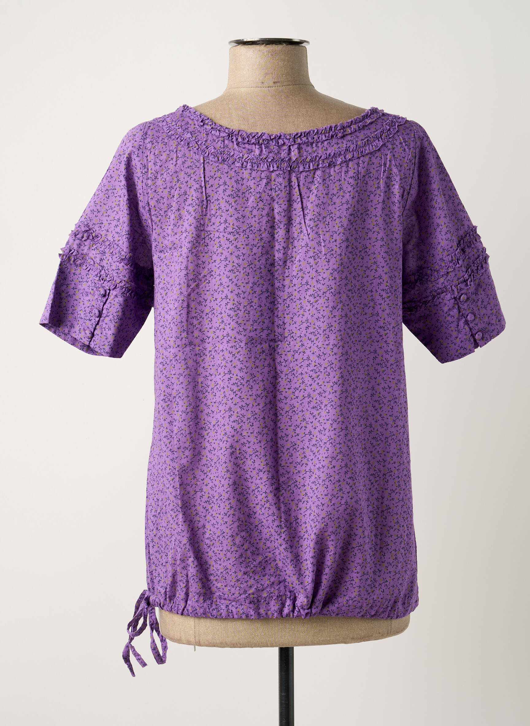 Bluzonai violetinis ICHI moteris