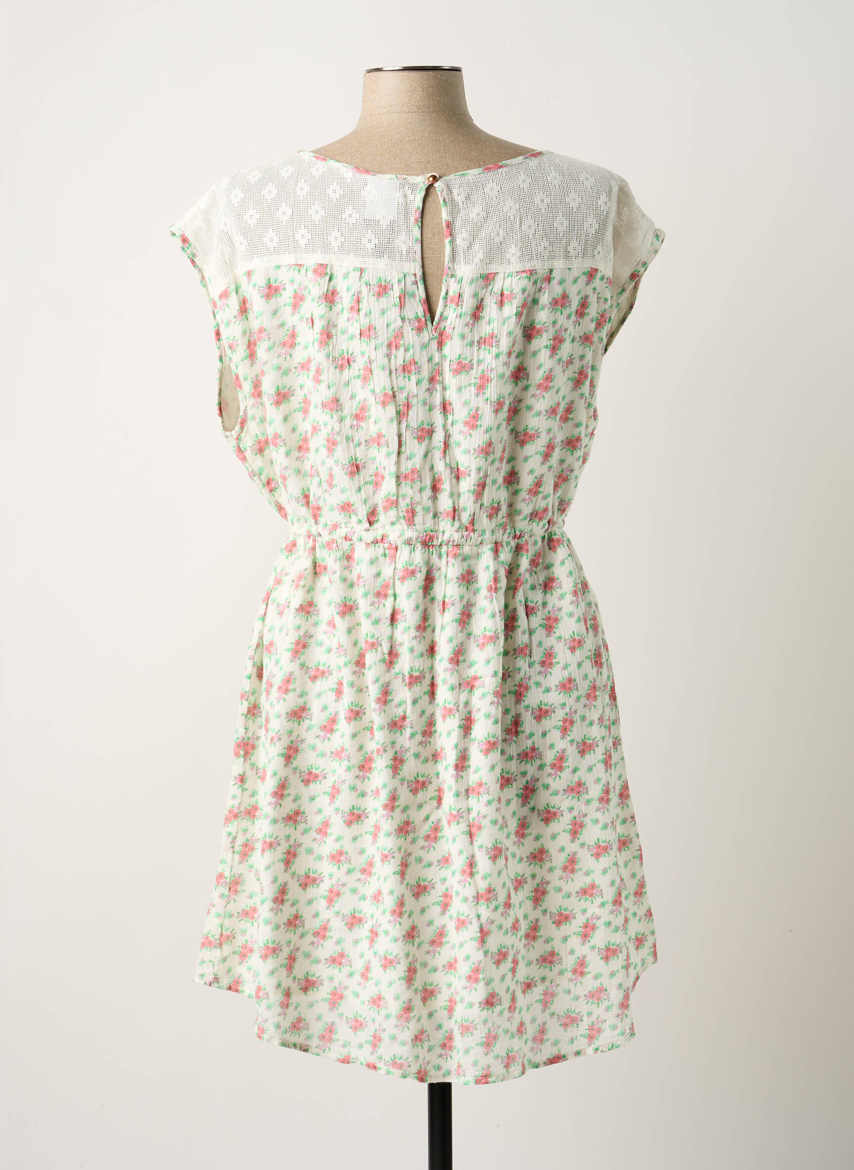Pusilgių suknelė baltas VERO MODA moteris