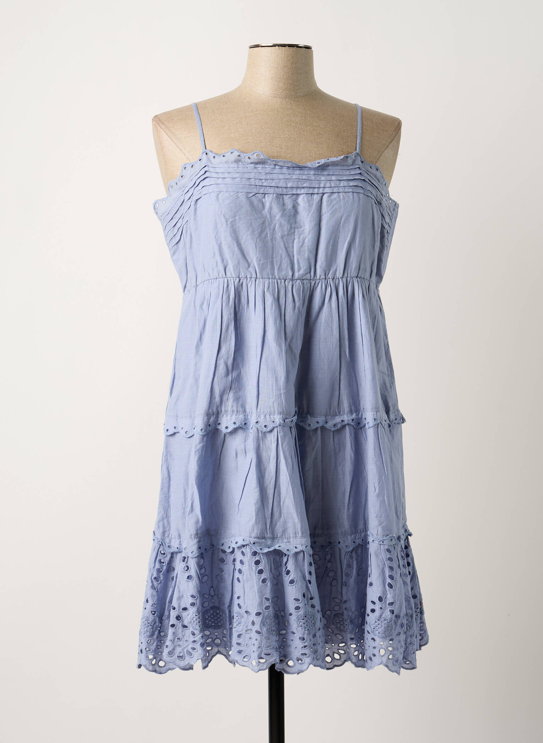 Pusilgių suknelė mėlyna VERO MODA moteris