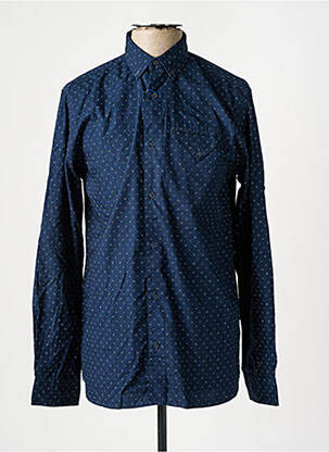 Ilgomis rankovėmis marškinys mėlyna JACK & JONES vyras