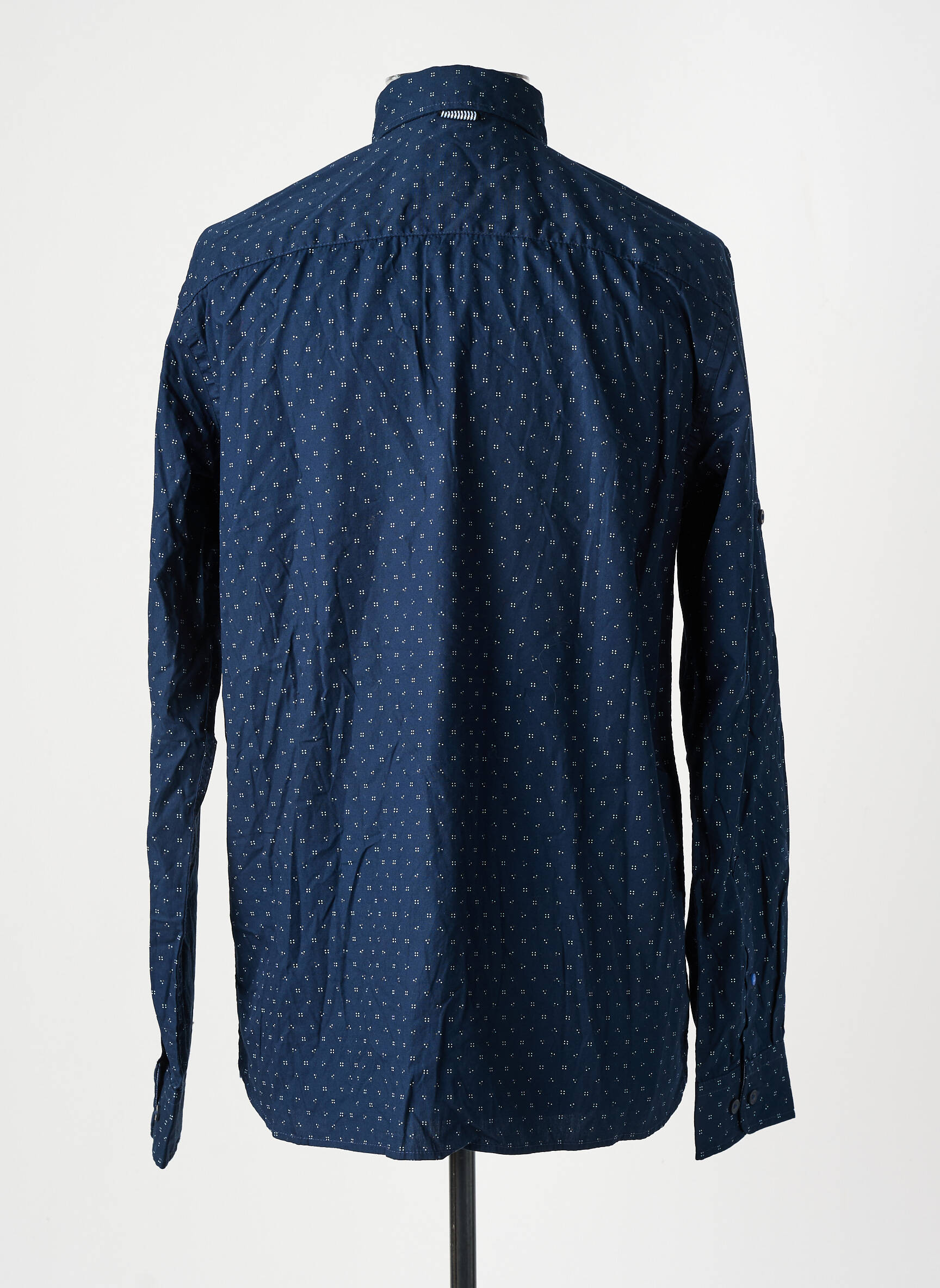 Ilgomis rankovėmis marškinys mėlyna JACK & JONES vyras