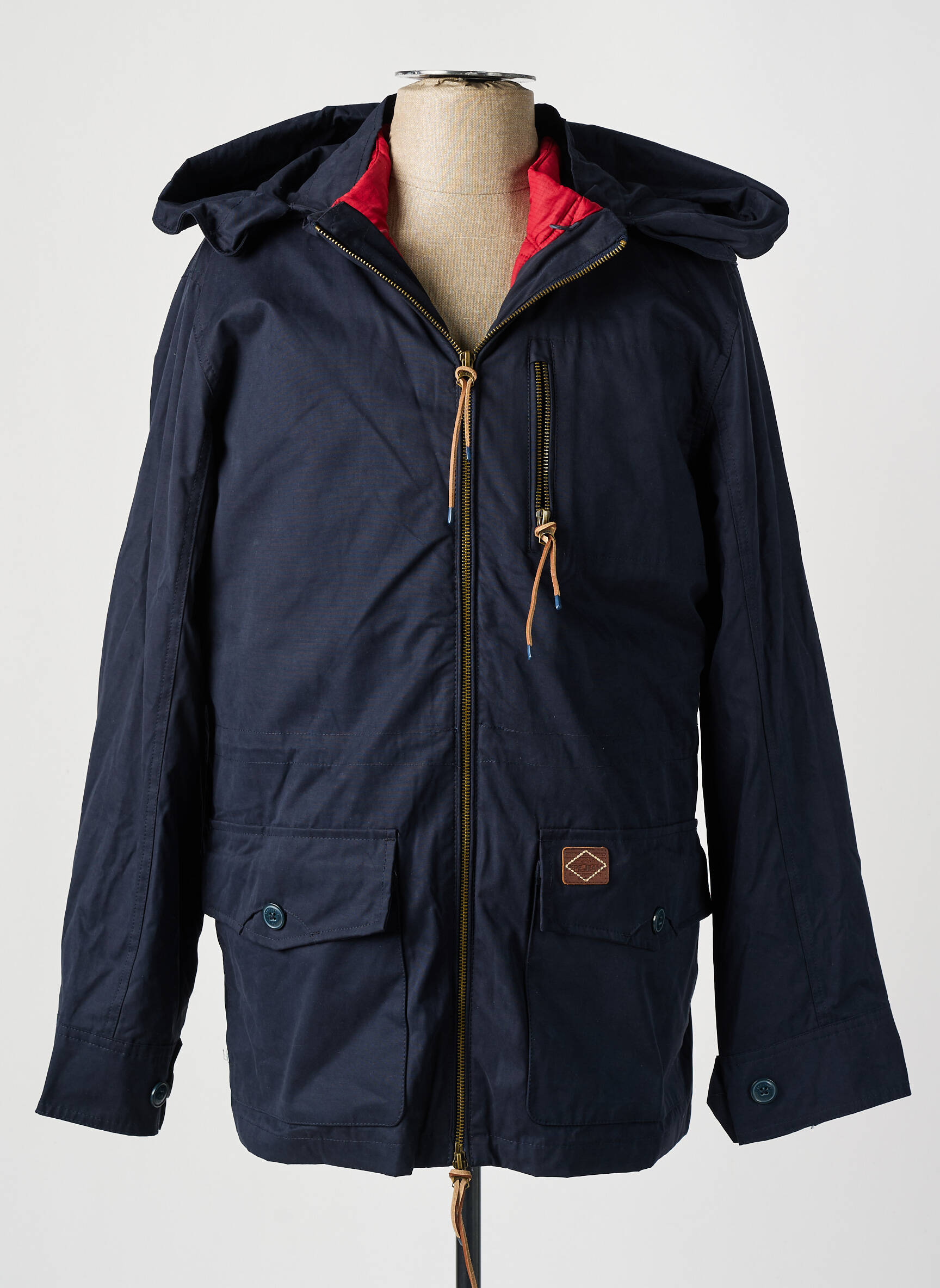 Parka su gobtuvu su gobtuvu mėlyna PEPE JEANS vyras