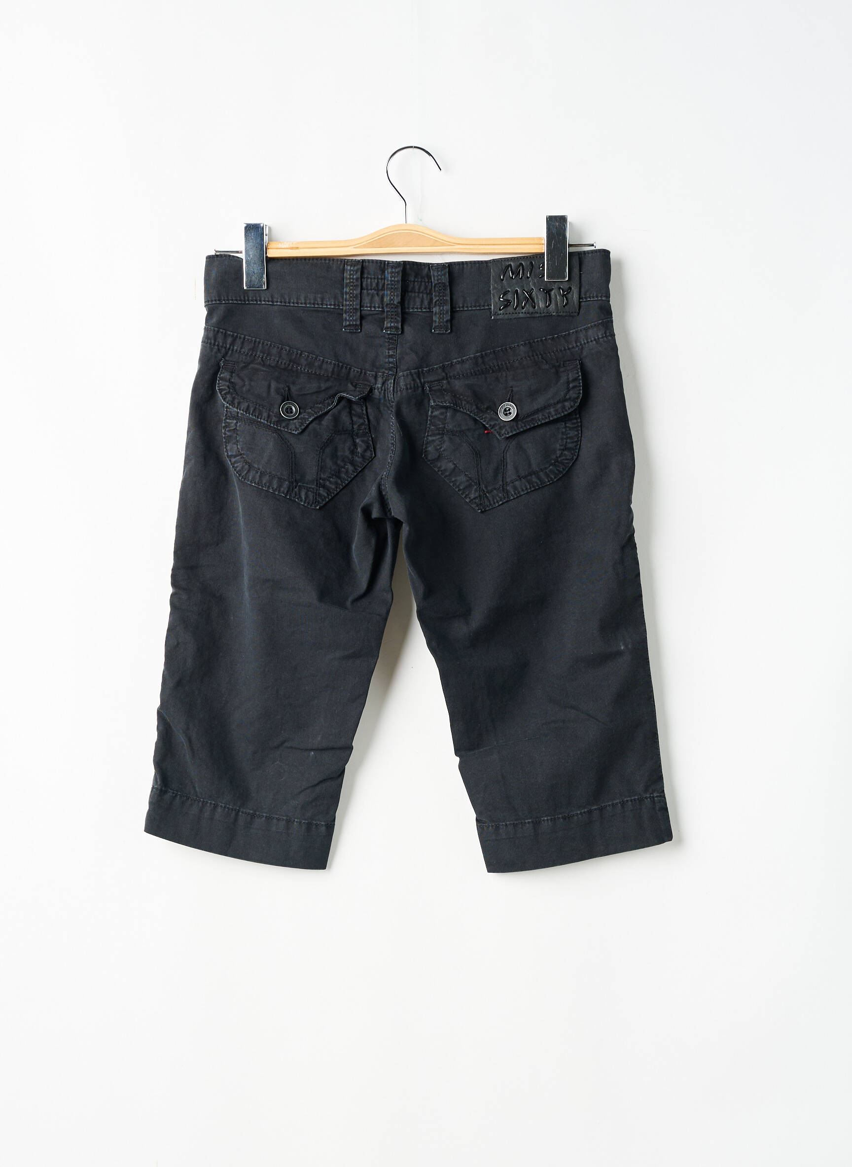 Bermudas juodas MISS SIXTY moteris