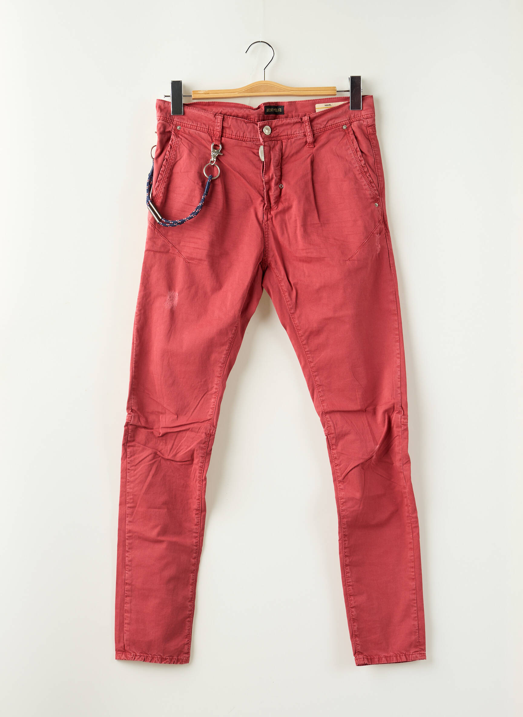 Chino kelnė raudona ANTONY MORATO vyras