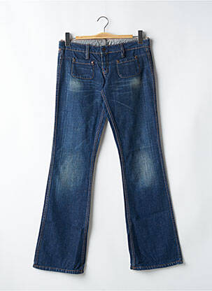 Bootcut džinsai kišenės mėlyna B SIDES moteris