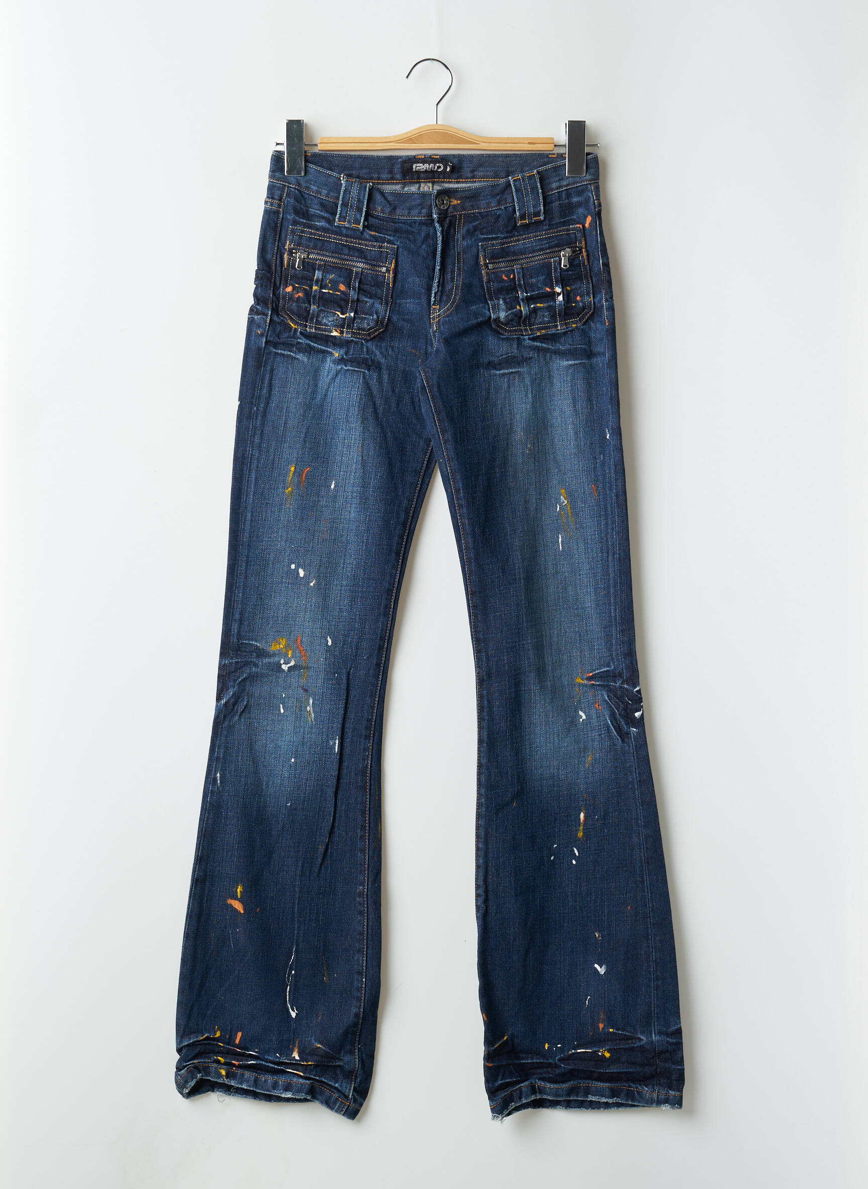 Bootcut džinsai normala dydis normala dydis mėlyna RWD moteris
