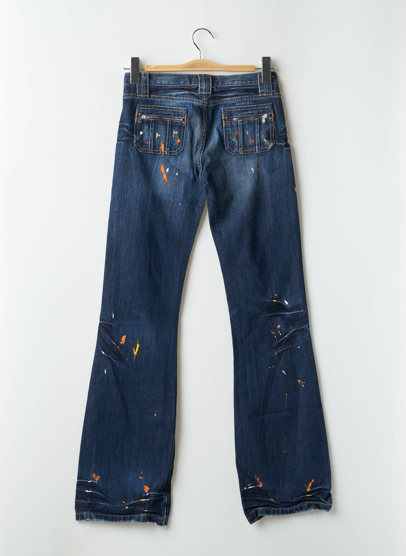 Bootcut džinsai normala dydis normala dydis mėlyna RWD moteris