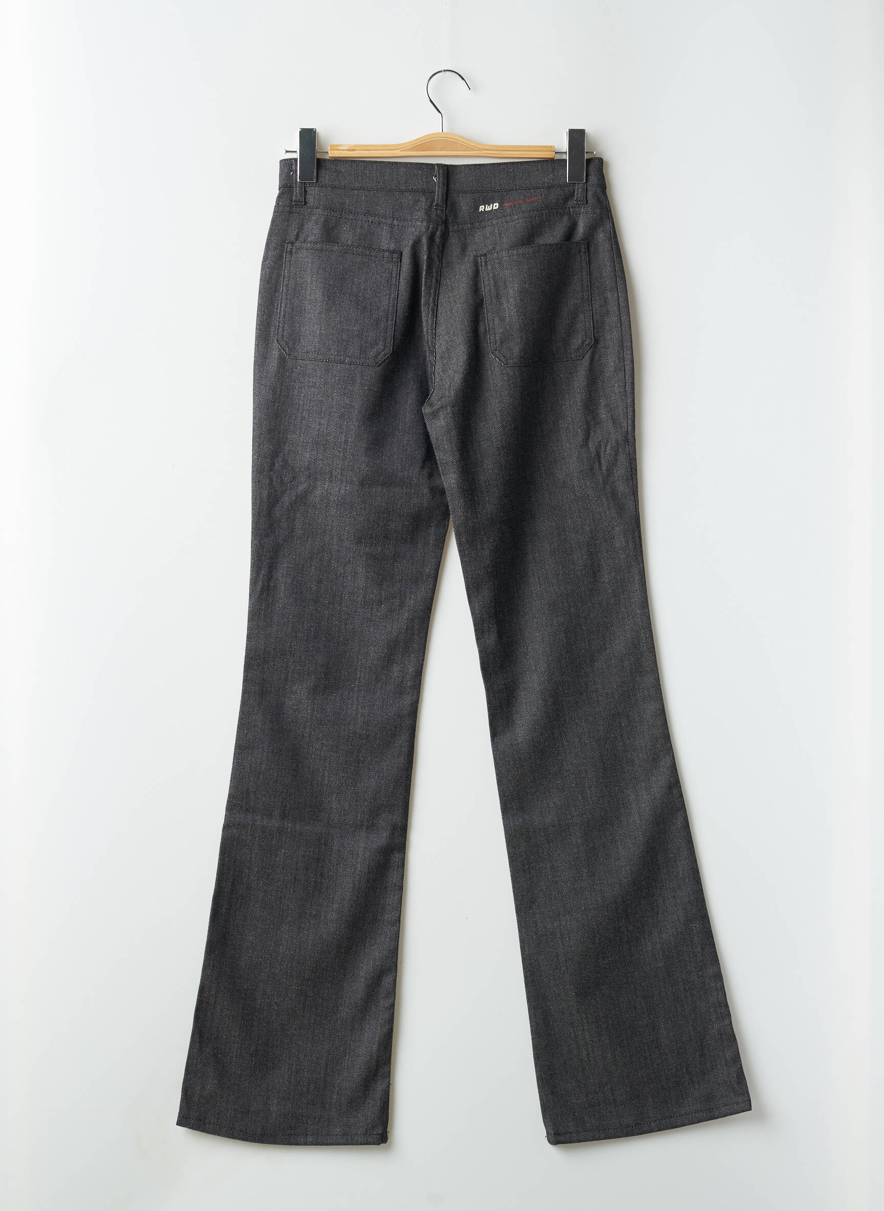 Bootcut džinsai aukšta talija aukšta talija juodas RWD moteris