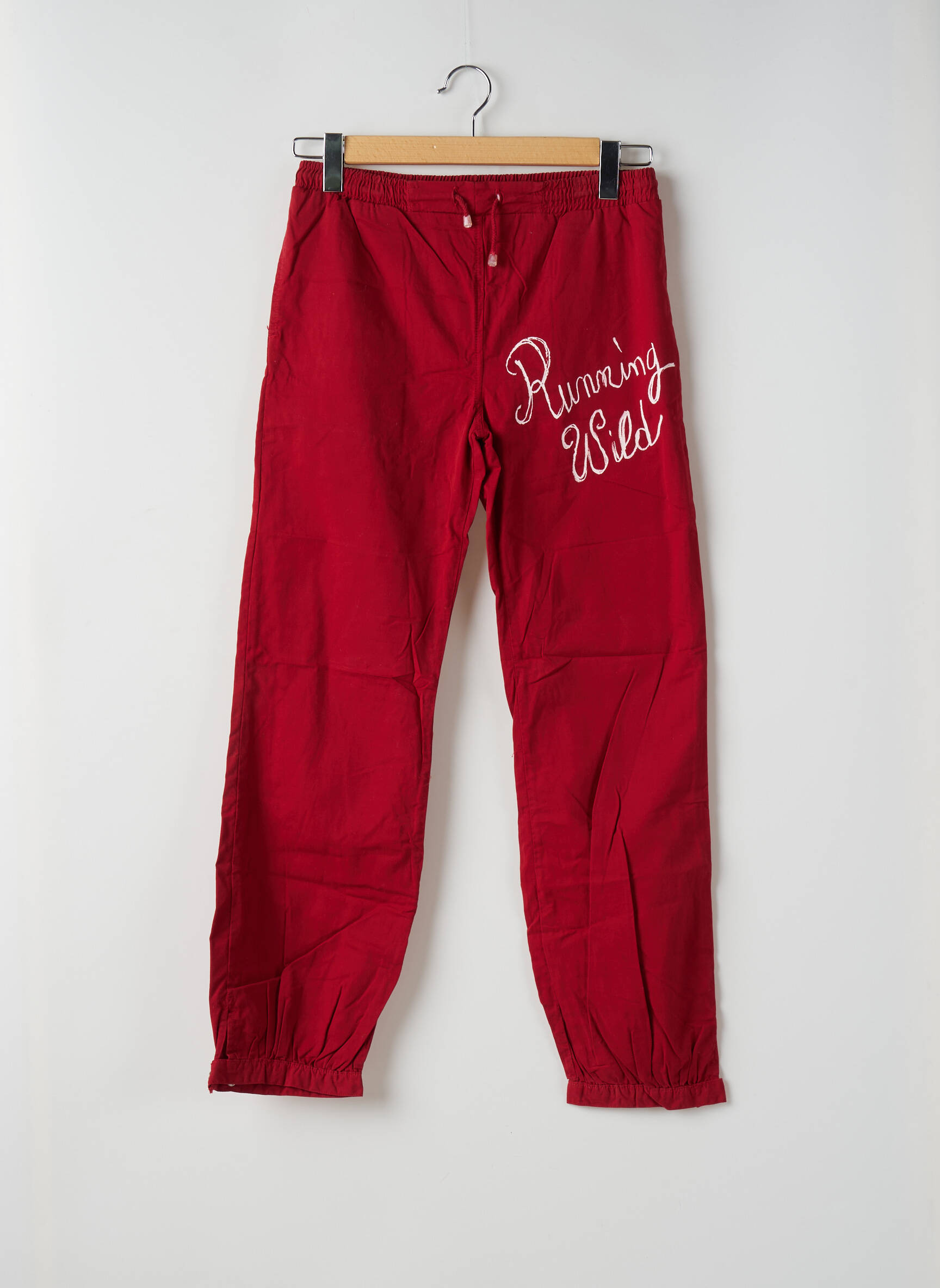 Jegging popelinos audinys, kuris pasižymi lygiu ir tankiu paviršiumi. normala dydis raudona TEDDY SMITH moteris