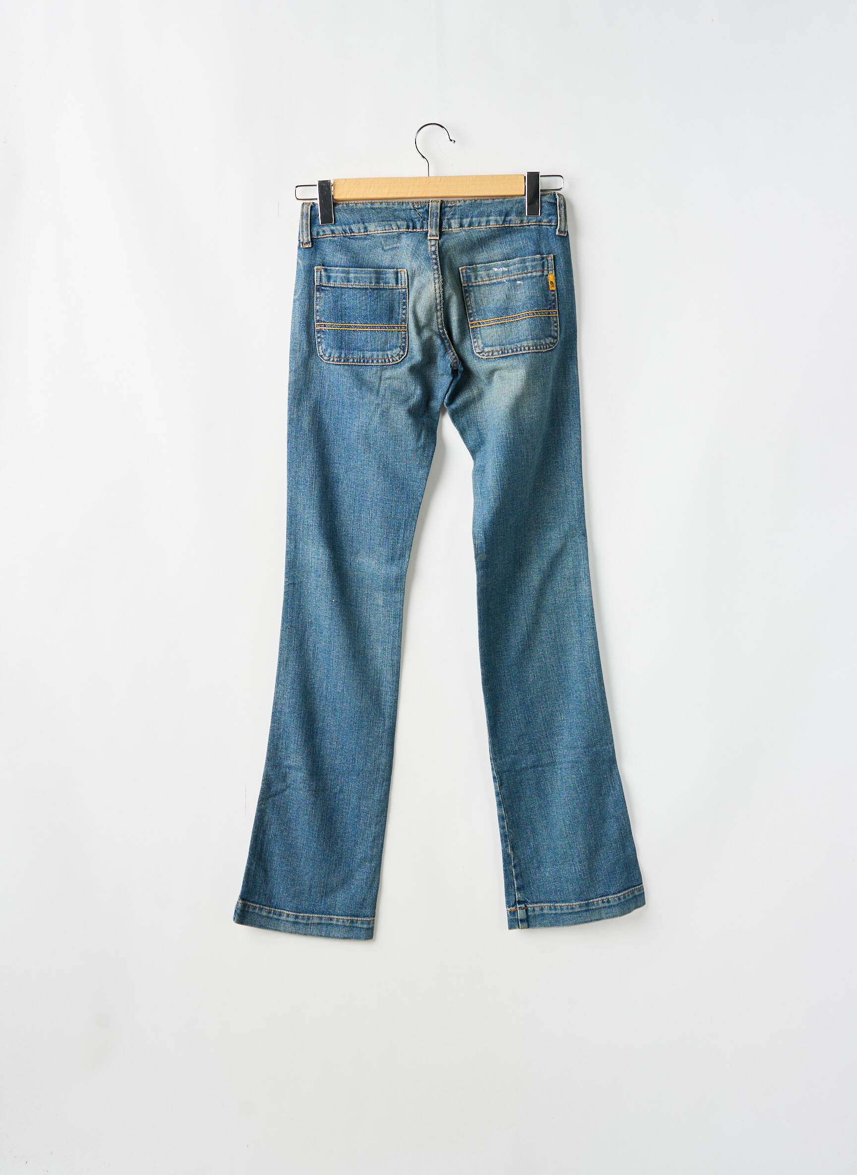 Bootcut džinsai kišenės maža dydžio mėlyna MELTIN'POT moteris