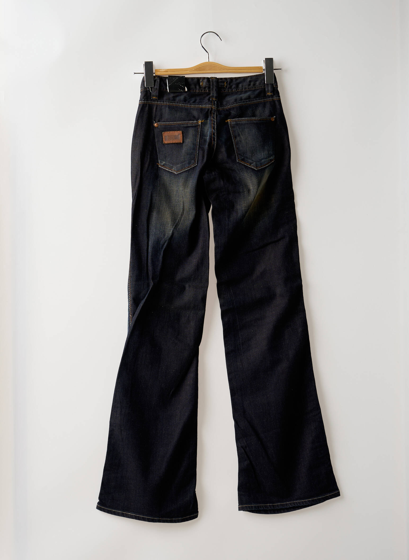 Bootcut džinsai tamprumas maža dydžio mėlyna GSUS moteris