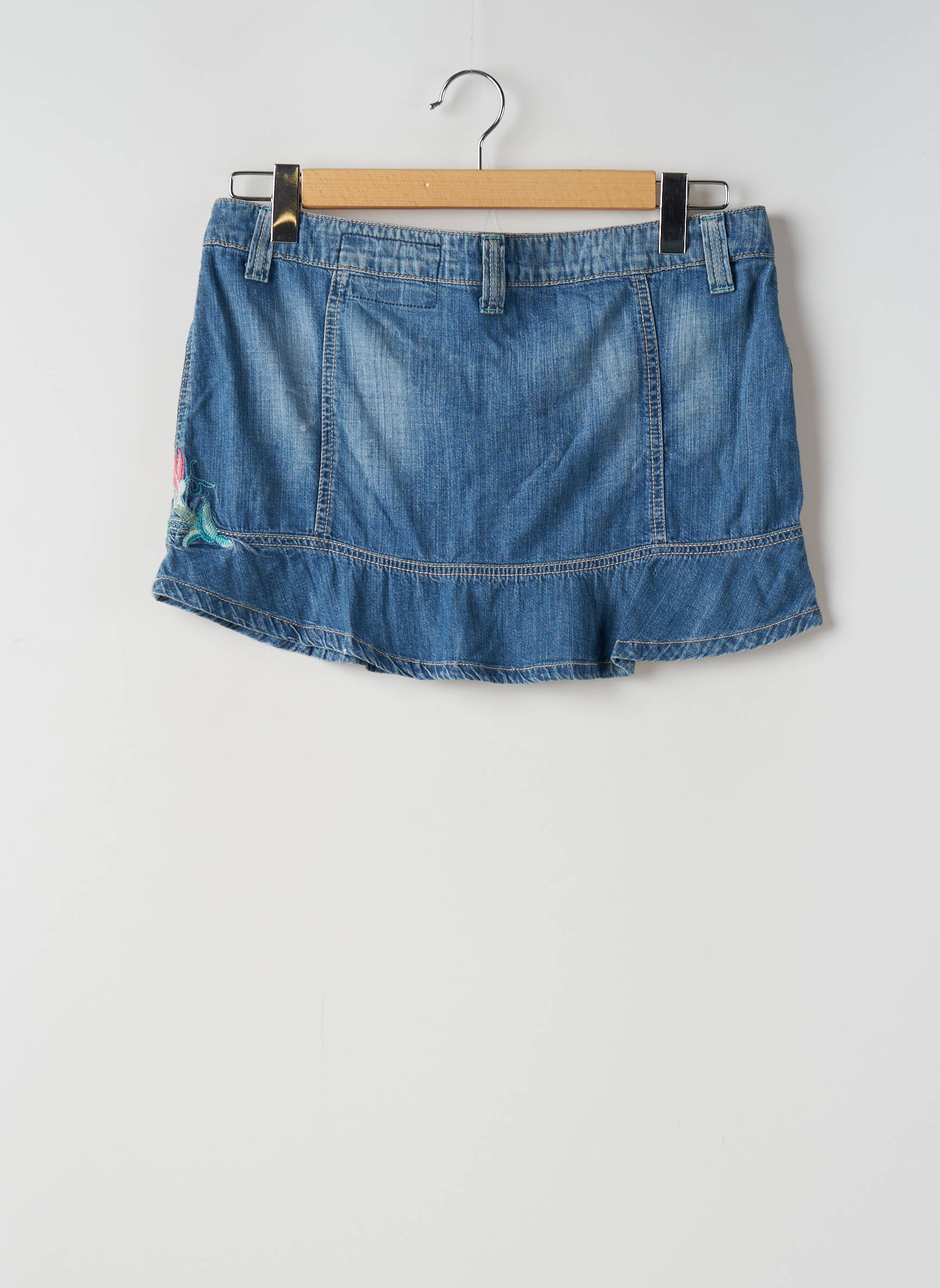 Mini sijonas normala dydis mėlyna TEDDY SMITH moteris