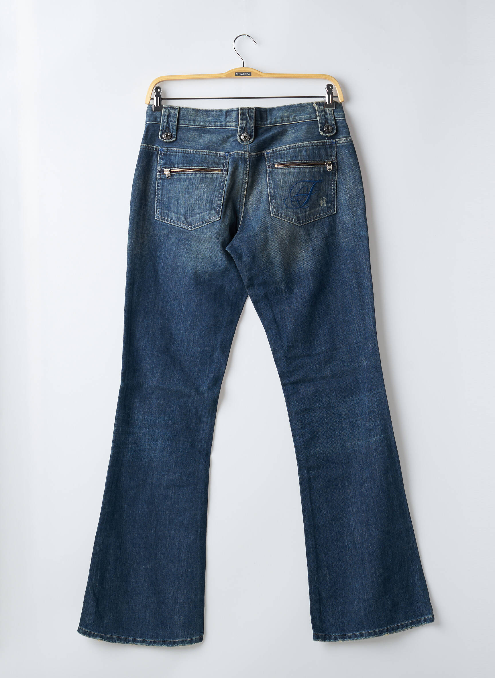 Bootcut džinsai normala dydis normala dydis mėlyna FREEMAN T.PORTER moteris