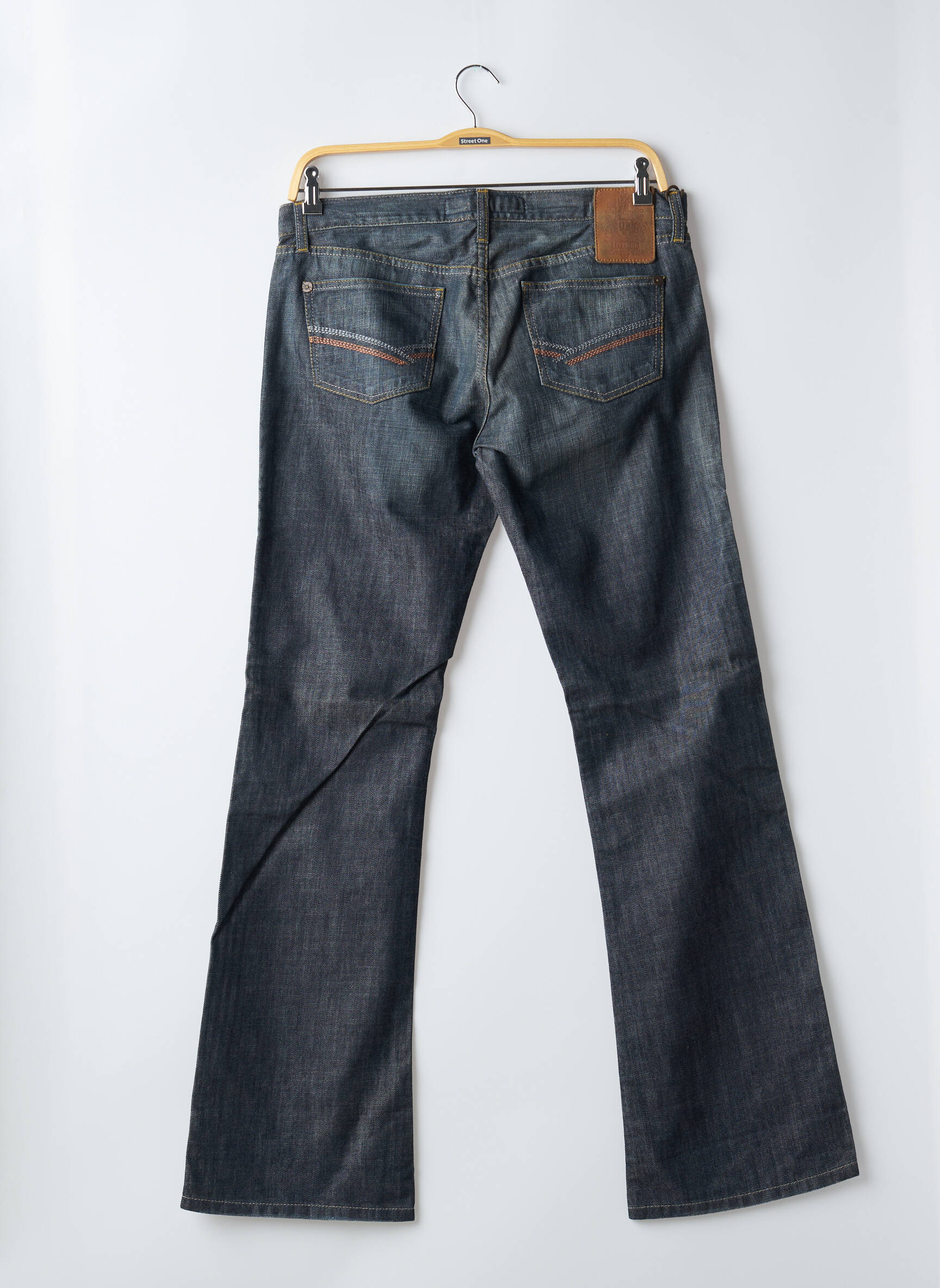 Bootcut džinsai tamprumas maža dydžio mėlyna FREEMAN T.PORTER moteris