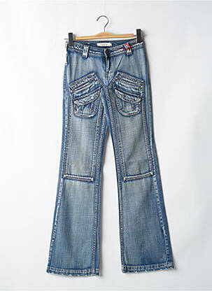 Bootcut džinsai kišenės mėlyna SCHOOL RAG moteris