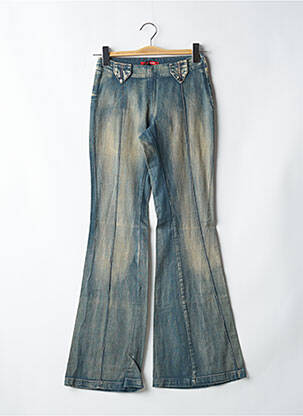 Bootcut džinsai kišenės mėlyna TEDDY SMITH moteris