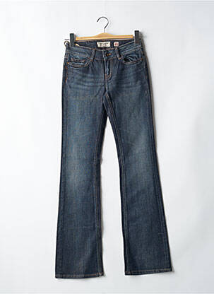 Bootcut džinsai kišenės mėlyna TEDDY SMITH moteris